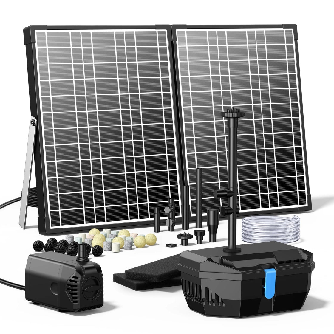 Element Filter Solar NFESOLAR 30W Solar Pond Filter Kit – Solar Fountain & Filtration