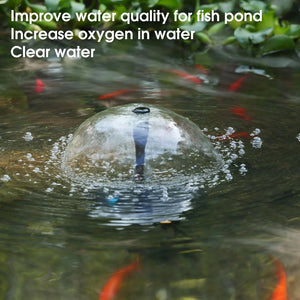 Water Quality Improvement Device for Fish Ponds